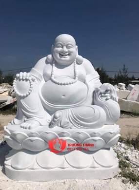 Tượng Phật Di Lặc Bằng Đá - 0010