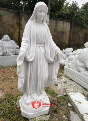 Tượng Đức Mẹ Ban Ơn Bằng Đá -tượng công giáo