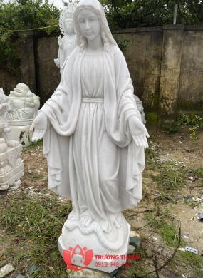 Tượng Đức Mẹ Maria Bằng Đá - 0046