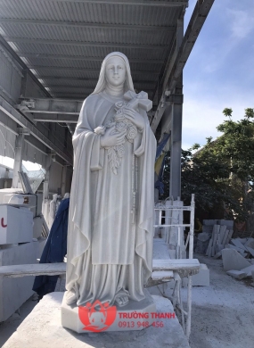 Tượng Đức Mẹ Maria Bằng Đá - 0049