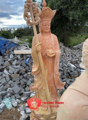 tượng Địa Tạng Vương Bồ Tát bằng đá
