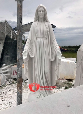Tượng Đức Mẹ Maria Bằng Đá - 0008