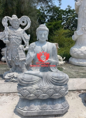 Tượng Dược Sư Bằng Đá - 013
