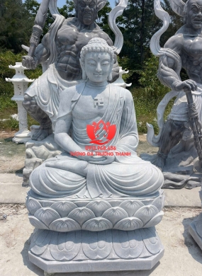 Tượng Dược Sư Bằng Đá - 014