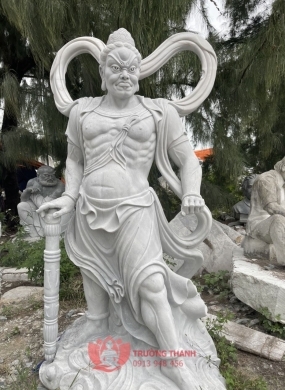 Điêu khắc tượng kim cang bằng đá tự nhiên - 004