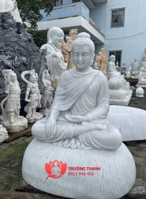 Mẫu Tượng Phật Thích Ca Bằng Đá - 0038