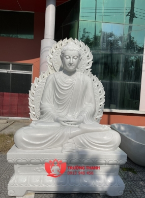 Tượng Phật Thích Ca Bằng Đá Mỹ Nghệ - 0048