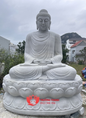 Tượng Phật Thích Ca Bằng Đá Phong Thủy - 0049