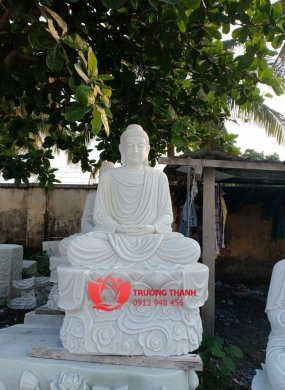 Tượng Phật Thích Ca Bằng Đá Tự Nhiên - 0024
