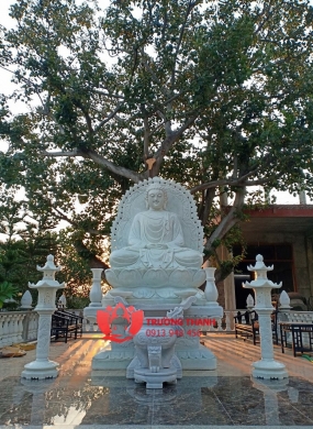 Tượng Phật Thích Ca Bằng Đá Tự Nhiên - 0059