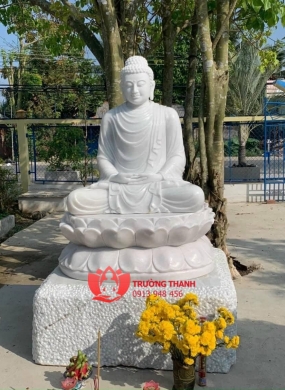 Tượng Phật Thích Ca Bằng Đá Phong Thủy - 0077