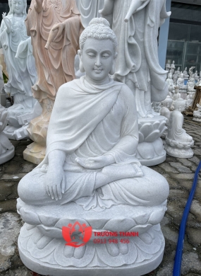 Tượng Phật Thích Ca Bằng Đá Phong Thủy - 0026