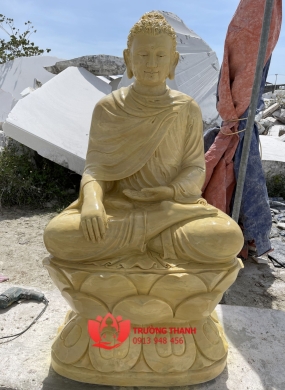 Tượng Phật Thích Ca Bằng Đá Tự Nhiên - 0087
