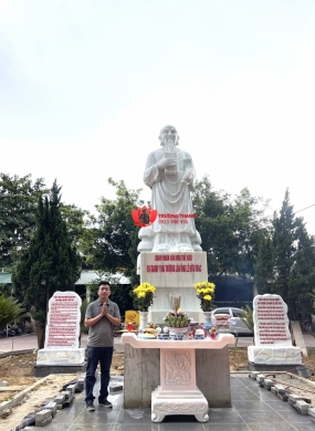 Bảng hiệu công ty bằng đá 