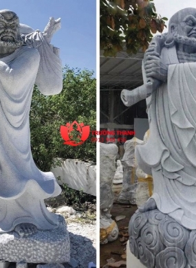Tượng đạt ma bằng đá