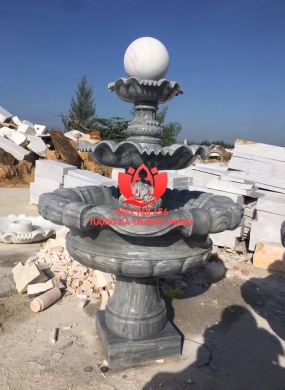 Mẫu đài nước phong thủy bằng đá