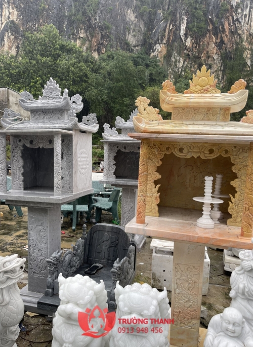 Khóm Thờ Ngoài Trời Bằng Đá Mỹ Nghệ - 0003