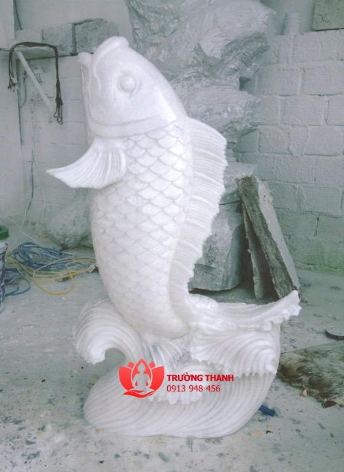 Tượng Đá Cá Chép - 0011