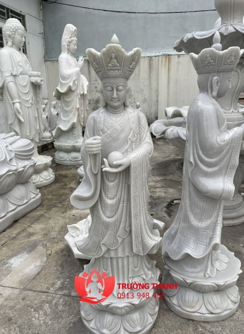 tượng Địa Tạng Vương Bồ Tát bằng đá