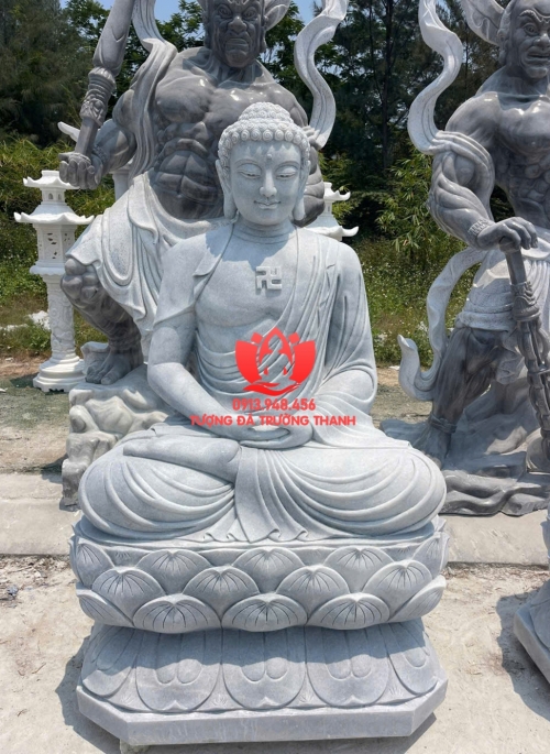 Tượng Dược Sư Bằng Đá - 014