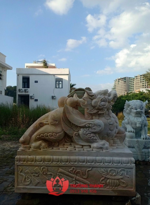 Tượng Đá Tỳ Hưu Điêu Khắc - 0005