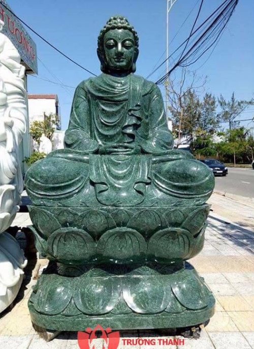Tượng Phật Thích Ca Mâu Ni Đá Ấn Độ - 0003