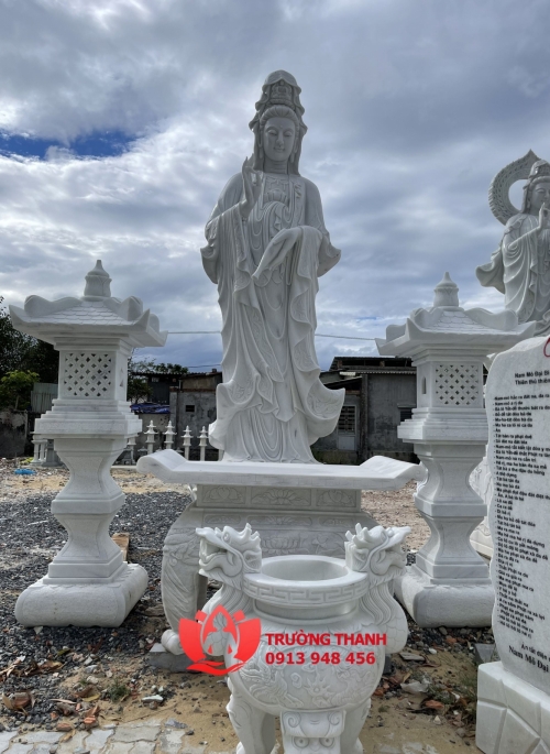 Tượng Bà Quan Âm Điêu Khắc - 0164