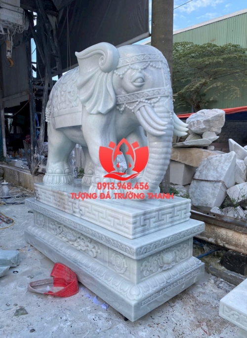 Tượng Voi Đá 011