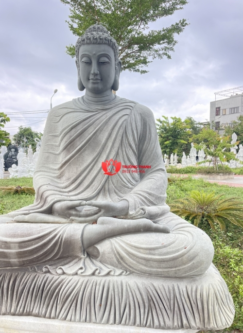 tượng phật đá sa thạch